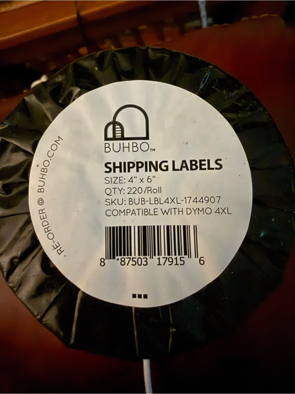 New sealed thermal shipping labels